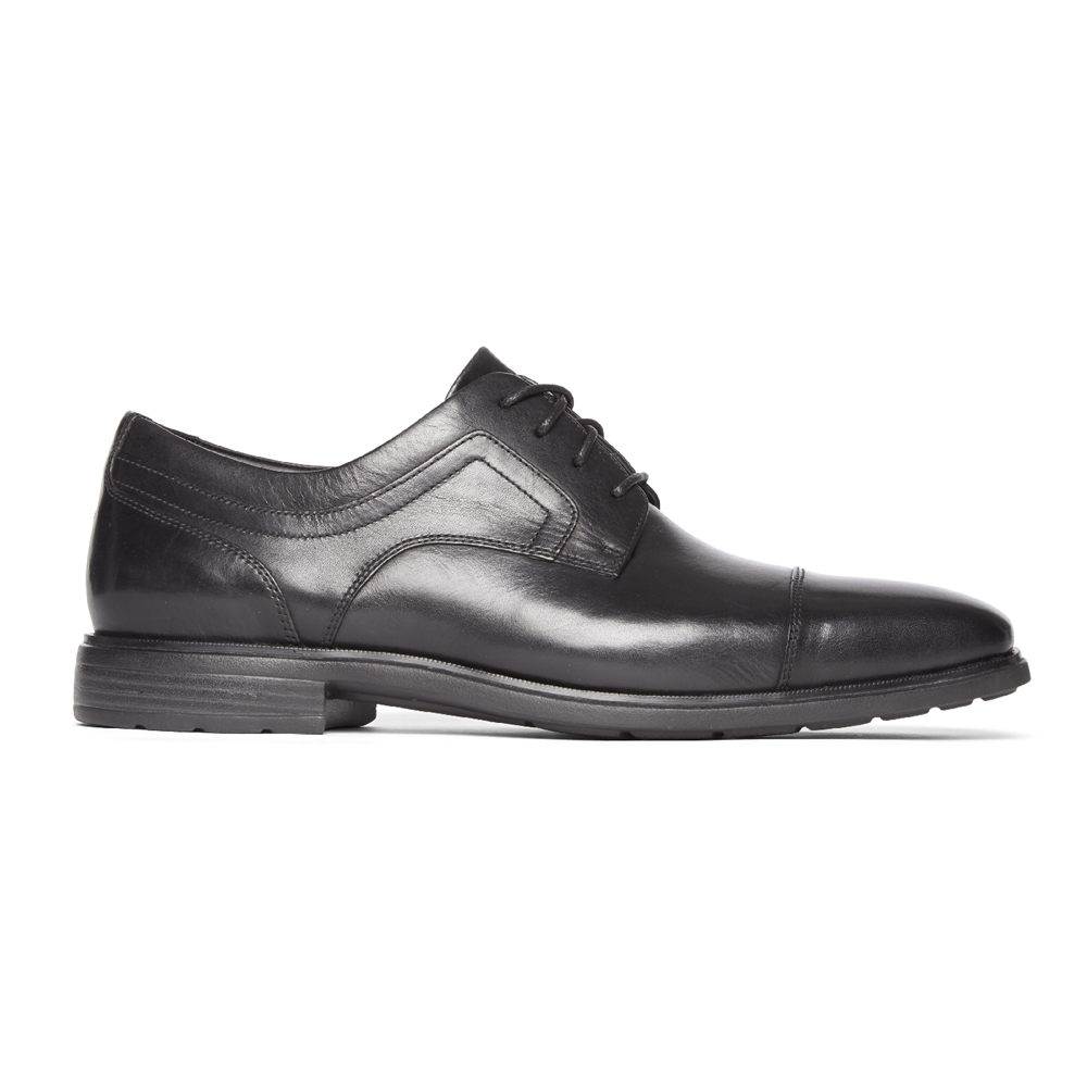 Rockport Finskor Herr Svarta - Dres Sports Business 2 Plain Cap Toe - DQLPZ0316